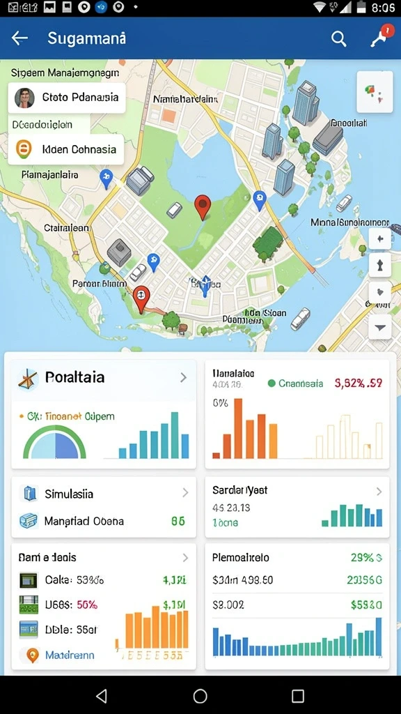 d200m - Tampilan level yang menantang dan mendebarkan.