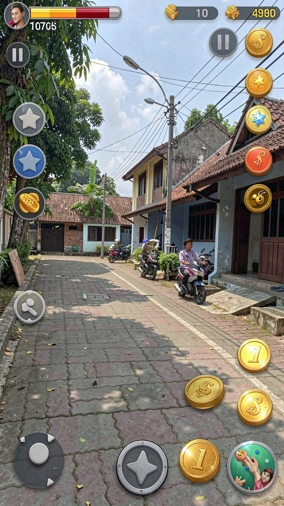 pcx777 - Tampilan karakter yang menarik dan penuh warna.