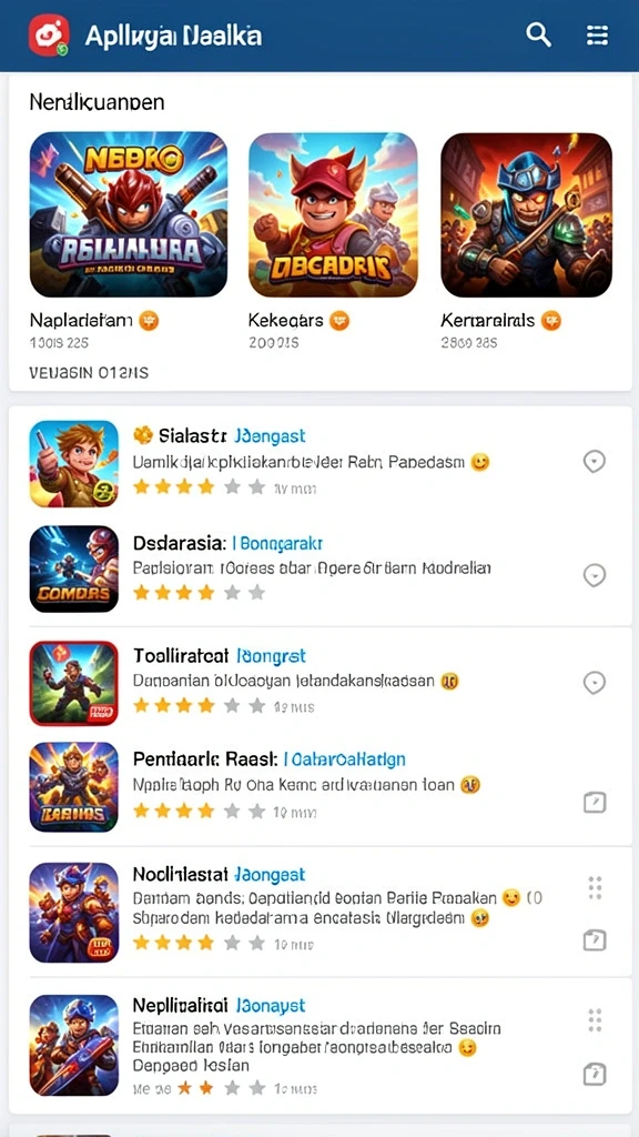 rprprp - Beragam tantangan menarik yang membuat permainan semakin seru.