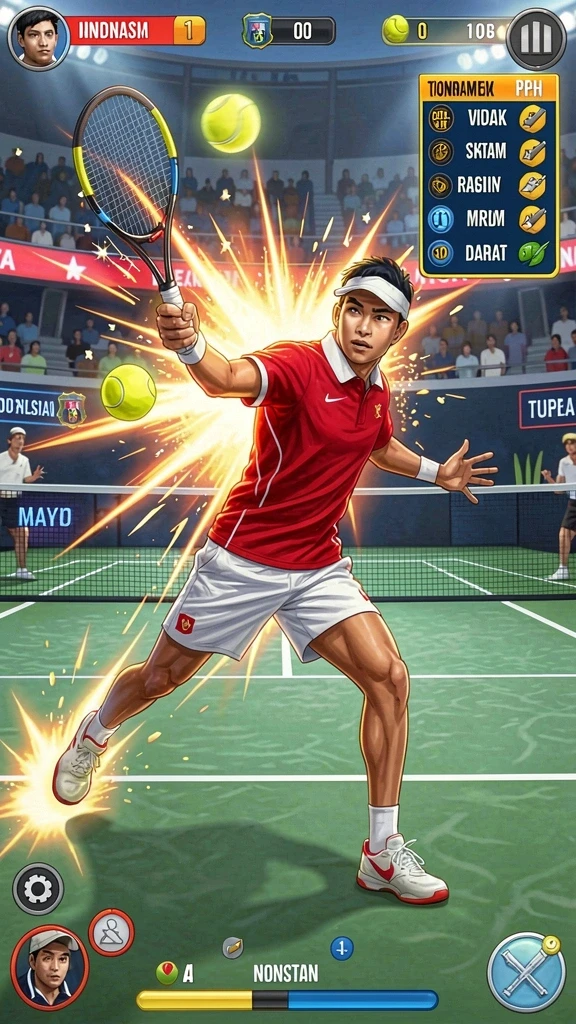 v21 - Desain karakter yang unik dan penuh warna.